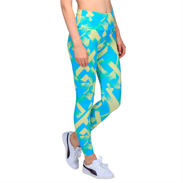 Active Women's Elevated Leggings, blue atoll, extralarge-IND