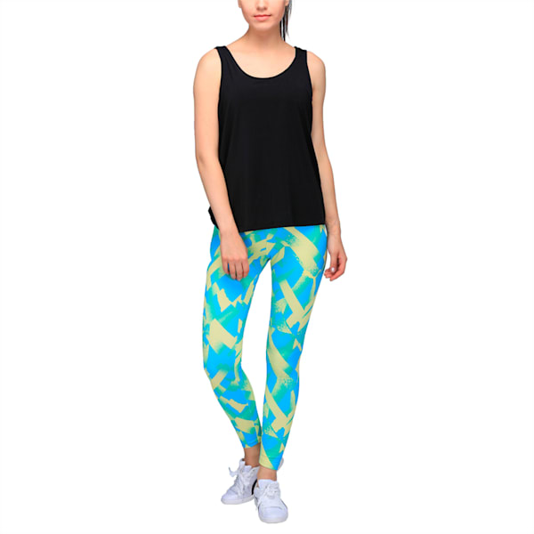 Active Women's Elevated Leggings, blue atoll, extralarge-IND
