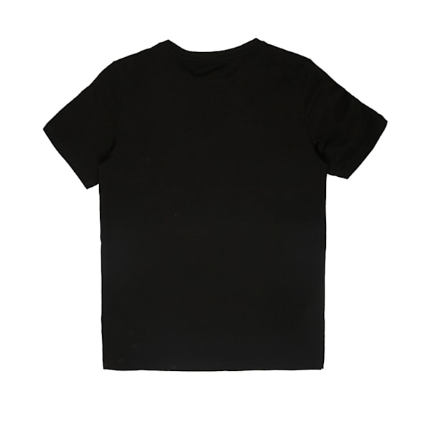 Boys' No.1 Logo T-Shirt, Cotton Black, extralarge-IND