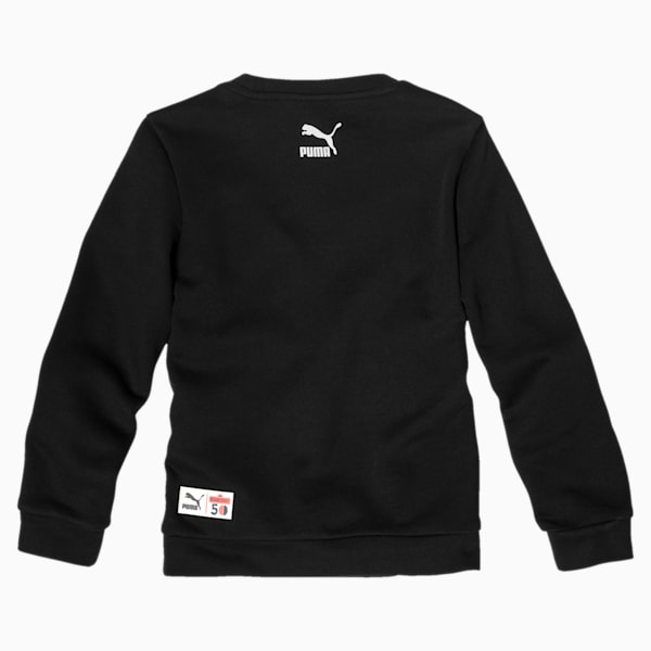 PUMA x SESAME STREET Boy’s Crewneck Sweatshirt, Cotton Black, extralarge