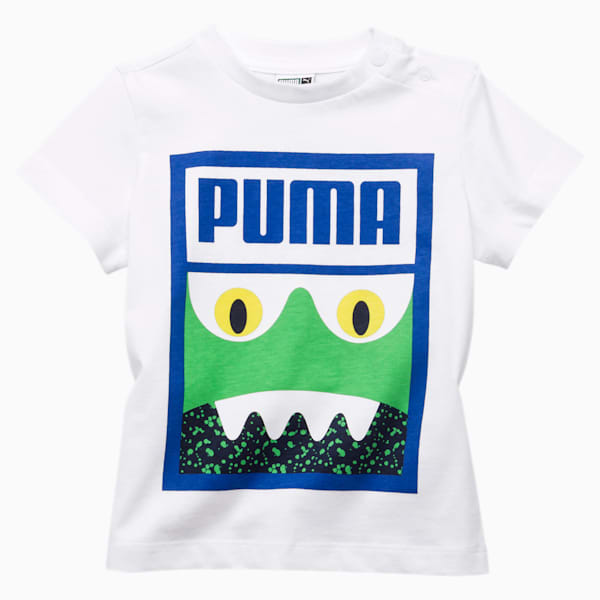 Boys' Monster Tee, Puma White, extralarge