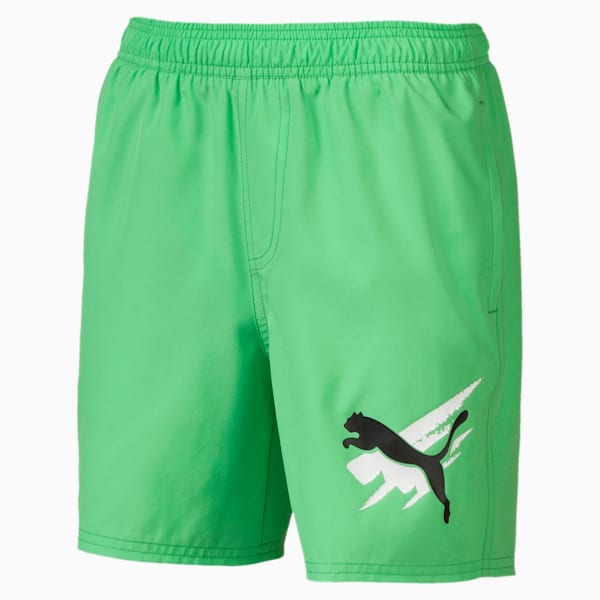 Summer Boys' Woven Shorts, Irish Green, extralarge-IND