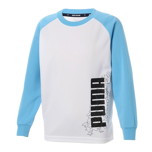 キッズ ACTIVE LS Tシャツ, Puma White, extralarge-JPN