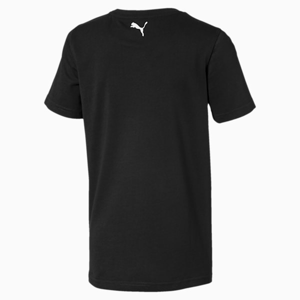 キッズ ALPHA SS グラフィック Tシャツ, Cotton Black, extralarge-JPN