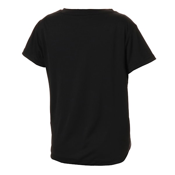 キッズ ACTIVE SS ポリ グラフィック Tシャツ, Puma Black, extralarge-JPN