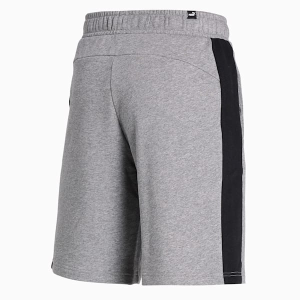 PUMA Contrast Sweat Shorts, Medium Gray Heather, extralarge-IND