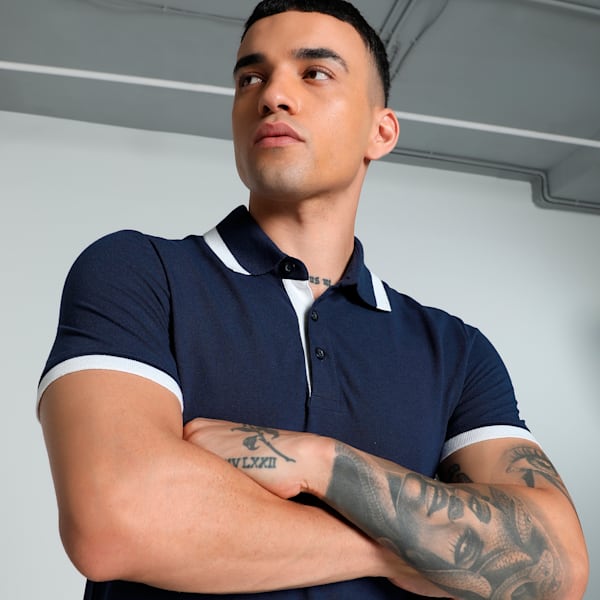 Tipping Essential Pique Men's Polo, Peacoat, extralarge-IND