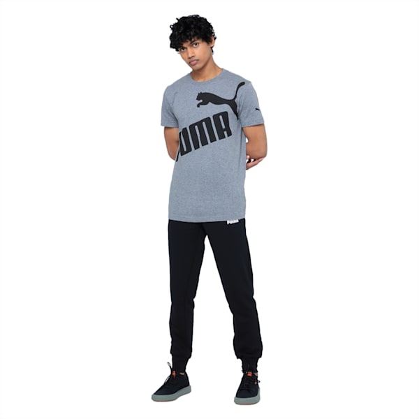 Off Set Men's Tee, Medium Gray Heather, extralarge