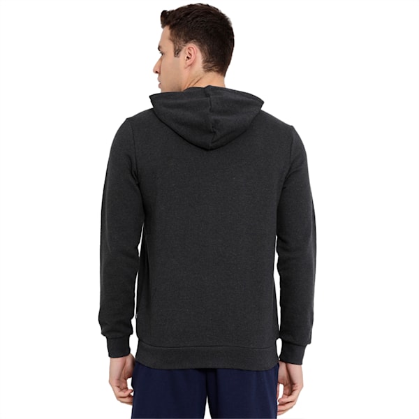 Mns Graphic FZ Hoody TR VIII, Dark Gray Heather, extralarge-IND