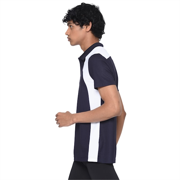 Men's Training Polo, Peacoat-Puma White, extralarge-IND