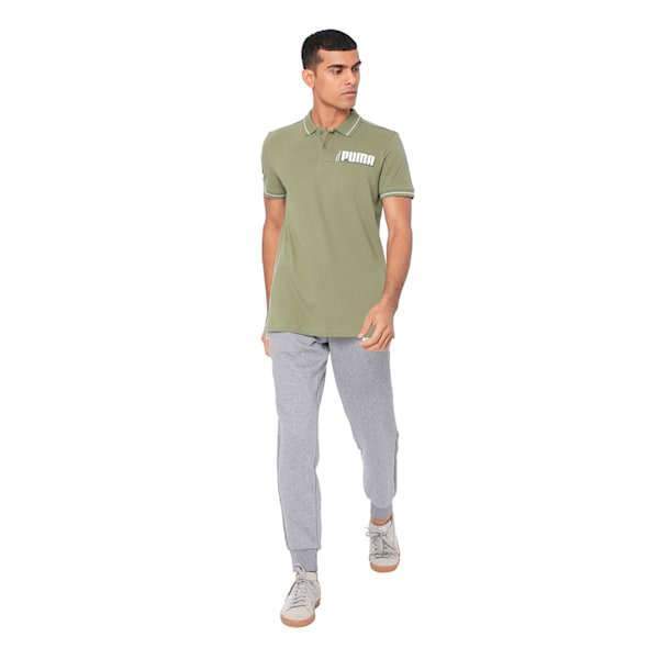 Athletics Polo, Olivine, extralarge-IND