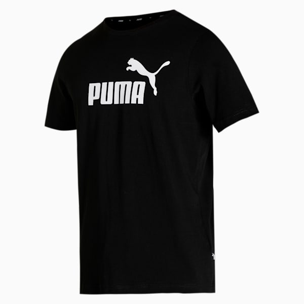 ESS Logo Tee, Puma Black, extralarge-IND