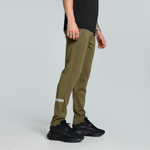 PUMA Graphic Men's Slim Fit Track Pants, Wild Willow, extralarge-IND