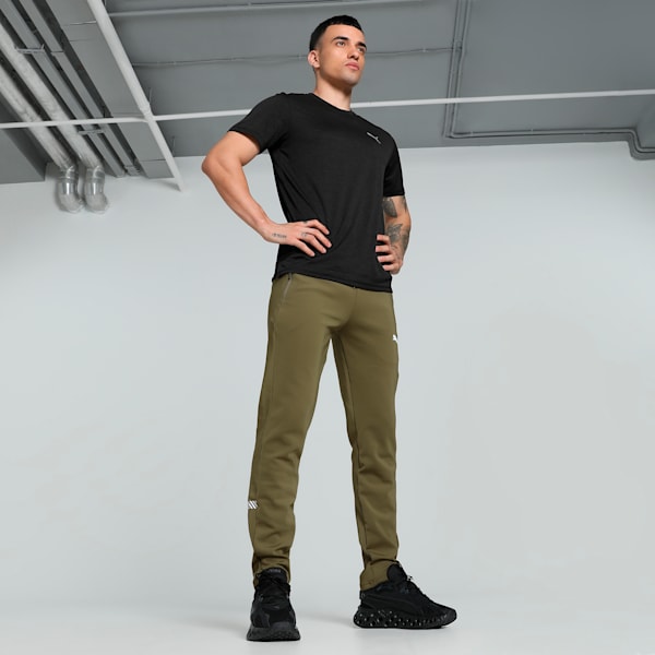 PUMA Graphic Men's Slim Fit Track Pants, Wild Willow, extralarge-IND