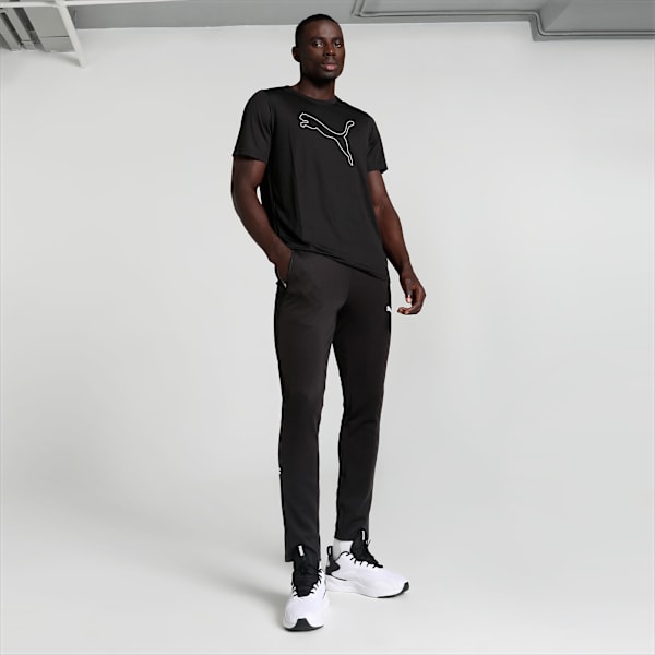 Graphic Men's Slim Fit Track Pants, PUMA Black-Puma Black, extralarge-IND