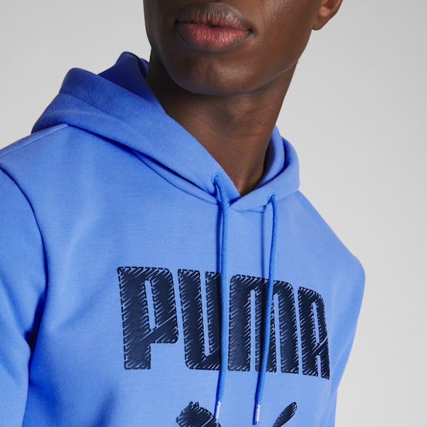 Blue puma clearance hoodie mens