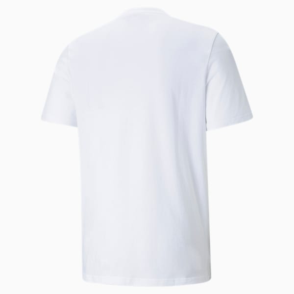 Summer Court Men's Graphic Tee, Puma White, extralarge