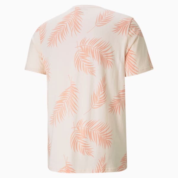 Summer Court Men's AOP Tee, Cloud Pink, extralarge