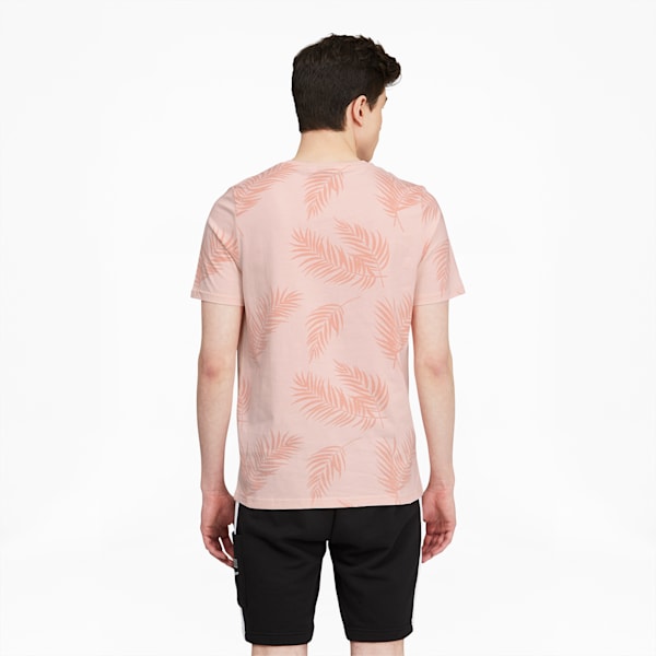 Summer Court Men's AOP Tee, Cloud Pink, extralarge
