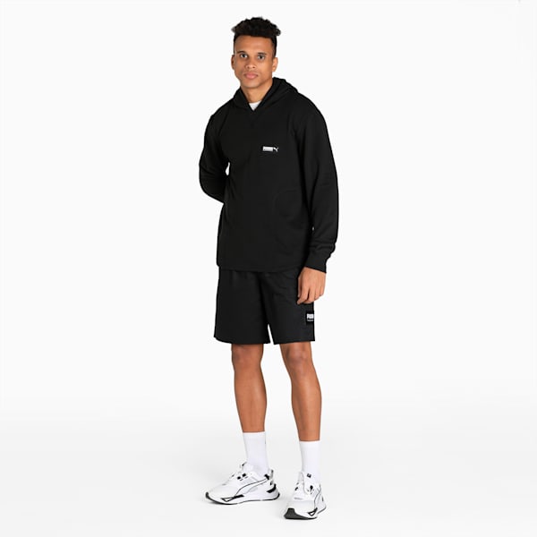 Summer Court Men's Regular Fit Cargo Shorts, Puma Black, extralarge-IND