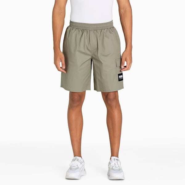 Summer Court Men's Regular Fit Cargo Shorts, Vetiver, extralarge-IND