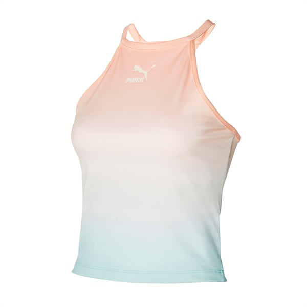 Gloaming AOP Women's Bra Top, Eggshell Blue-Gloaming, extralarge