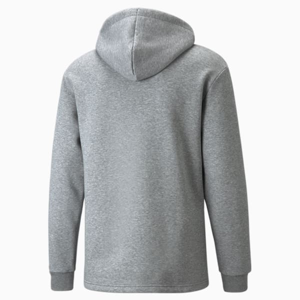 Essential+ Men's Hoodie, Medium Gray Heather, extralarge-IND