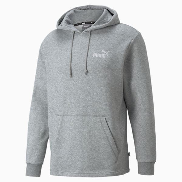 Essential+ Men's Hoodie, Medium Gray Heather, extralarge-IND