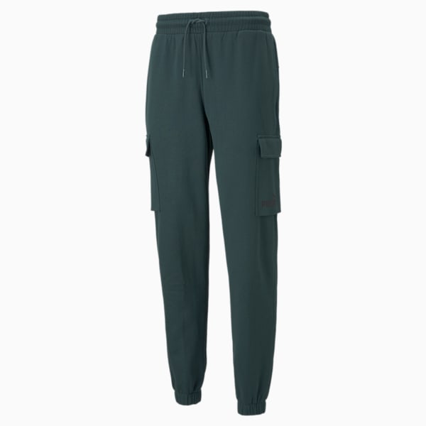 PUMA POWER Men's Regular Fit Cargo Pants, Green Gables, extralarge-IND