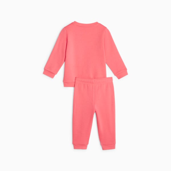 Essentials Minicats Kids' Jogger Suit, Electric Blush, extralarge