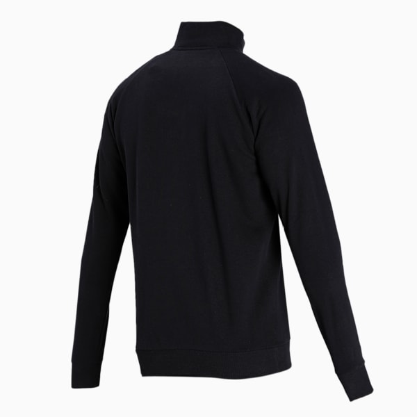 One8 Virat Kohli Logo Men's Slim Fit Jacket, Puma Black, extralarge-IND