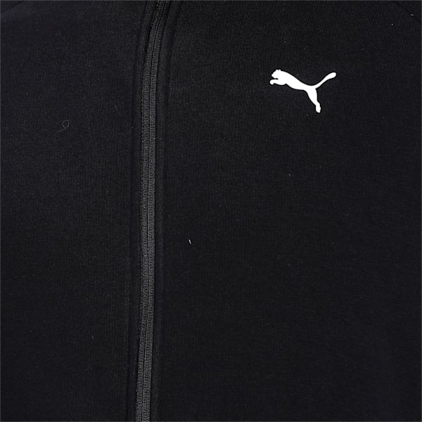 One8 Virat Kohli Logo Men's Slim Fit Jacket, Puma Black, extralarge-IND