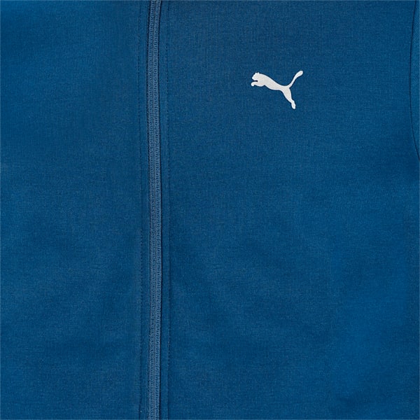 PUMA x one8 Colorblock Men's Slim Fit Jacket, Intense Blue, extralarge-IND