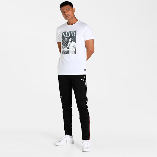 PUMA x one8 Men's Slim Fit Sweat Pants, Puma Black, extralarge-IND