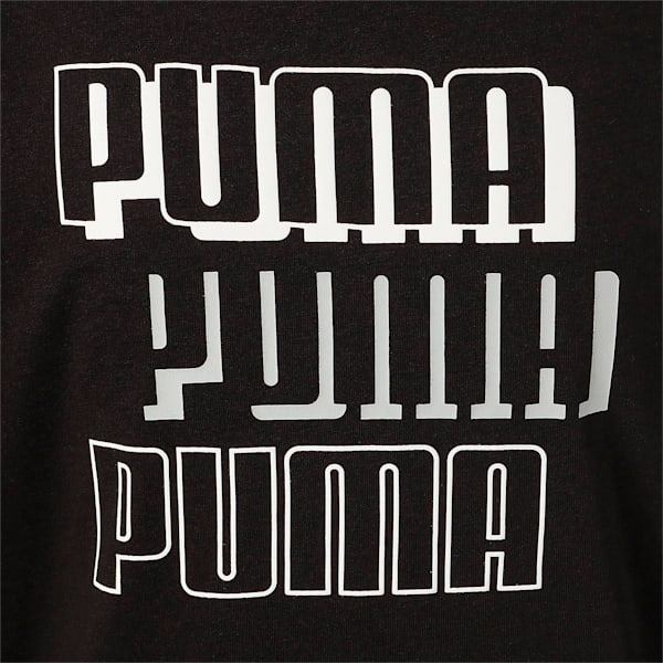 キッズ ALPHA 長袖 Tシャツ 120-160cm, Puma Black, extralarge-JPN