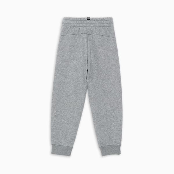 キッズ ボーイズ ESS+ 2 COL ロゴ パンツ 裏起毛 110-160cm, Medium Gray Heather, extralarge-JPN