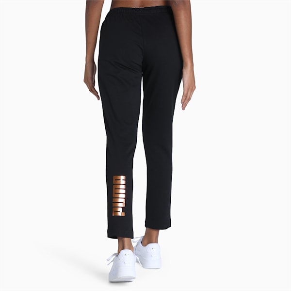 Women's Slim Fit 7/8 Track Pants, PUMA Black, extralarge-IND