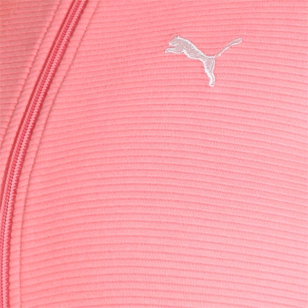 PUMA Reversible Full-Zip Slim Fit Women's Sweatshirt, Carnation Pink, extralarge-IND