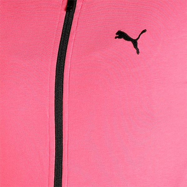 Reversible Full-Zip Slim Fit Women's Sweatshirt, Puma Black, extralarge-IND