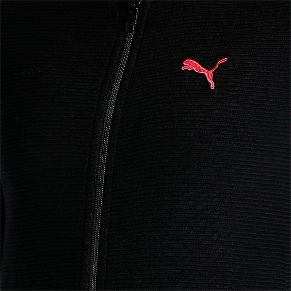Reversible Full-Zip Slim Fit Women's Sweatshirt, Puma Black, extralarge-IND