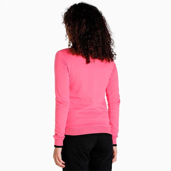 Reversible Full-Zip Slim Fit Women's Sweatshirt, Puma Black, extralarge-IND