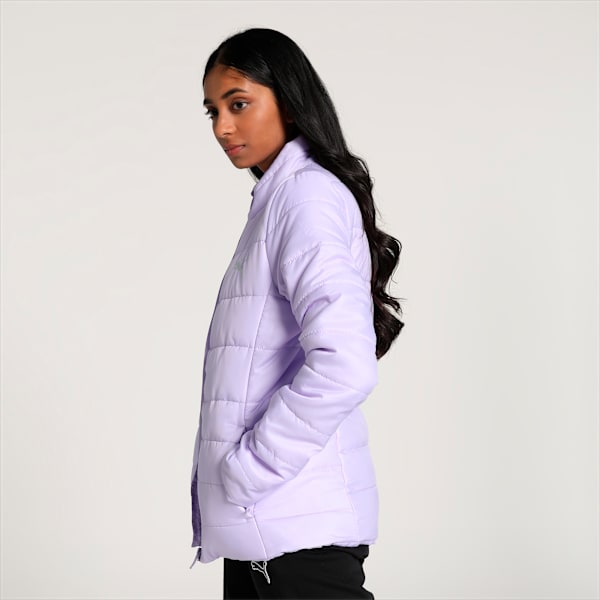 Women's Lightweight Padded Jacket, Vivid Violet, extralarge-IND