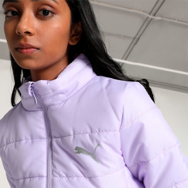Women's Lightweight Padded Jacket, Vivid Violet, extralarge-IND
