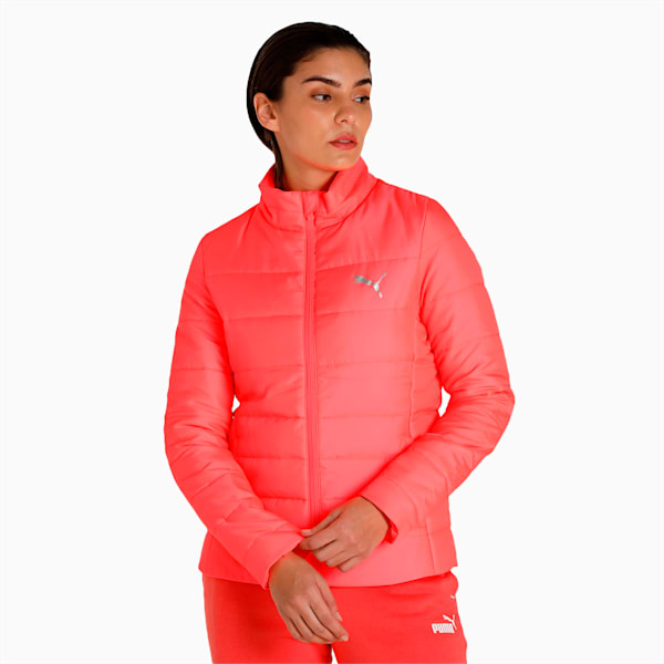 Women's Lightweight Padded Jacket, Sunset Glow, extralarge-IND