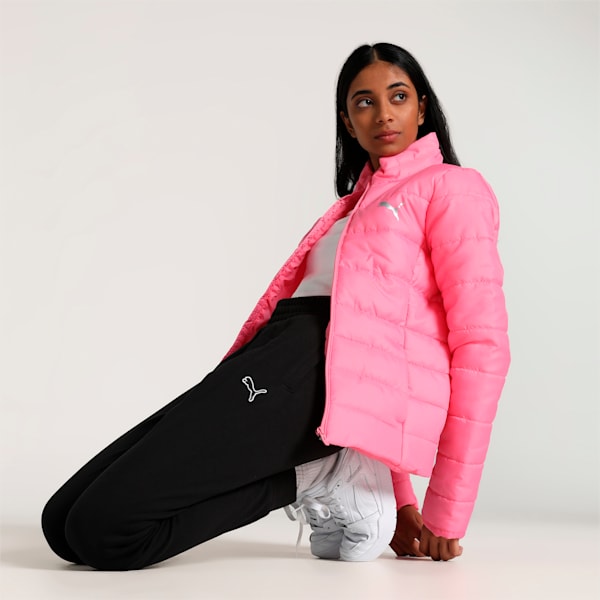 Women's Lightweight Padded Jacket, Strawberry Burst, extralarge-IND