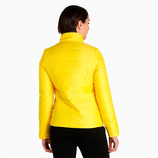 Women's Lightweight Padded Jacket, Sun Ray Yellow, extralarge-IND