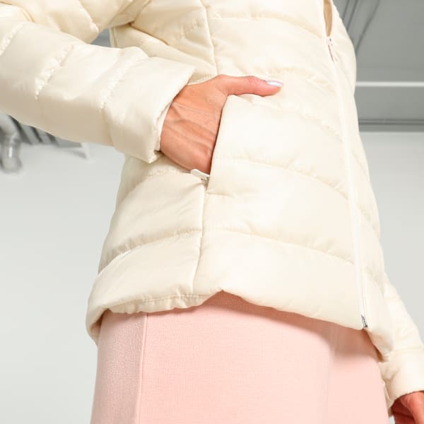 Women's Lightweight Padded Jacket, Alpine Snow, extralarge-IND