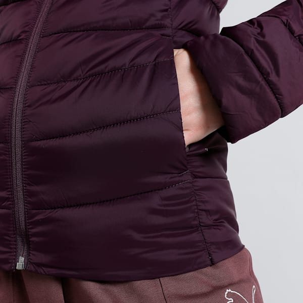 Women's Padded Jacket, Midnight Plum, extralarge-IND