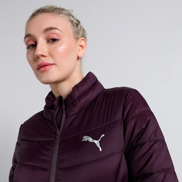 Women's Padded Jacket, Midnight Plum, extralarge-IND