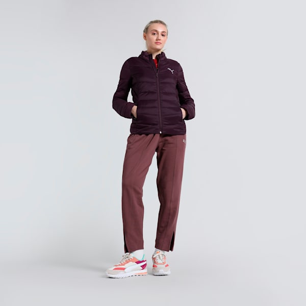 Women's Padded Jacket, Midnight Plum, extralarge-IND